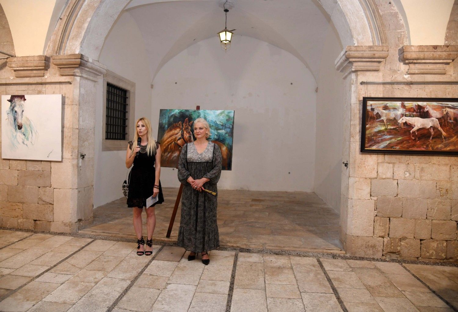 Otvorena izložba slika Olene Sokolovske 